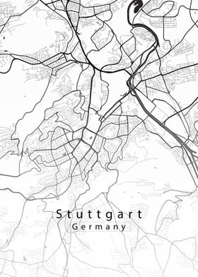 Stuttgart City Map