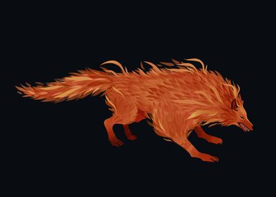 The red wolf of Radagon