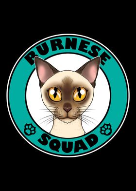 Burmese Squad I Cat Lover