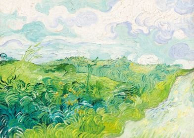 Van Gogh Green Fields