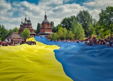 Ukrainian flag