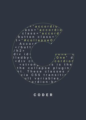 Coder Developer Minimalist