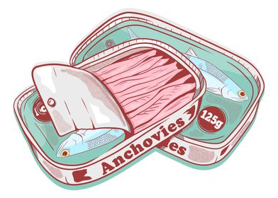 Anchovies Tinned fish