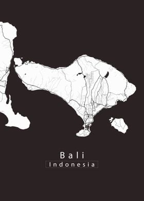 Bali Island Map