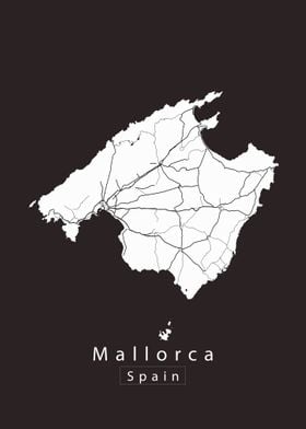 Mallorca Island Map