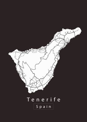 Tenerife Island Map