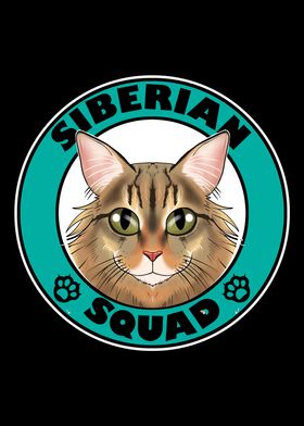 Siberian Squad I Cat