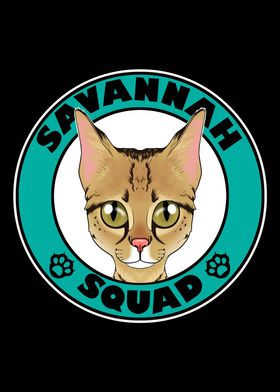 Savannah Squad I Cat