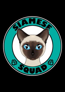 Siamese Squad I Cat Lover