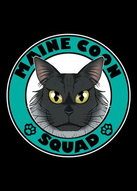 Maine Coon Squad I Cat