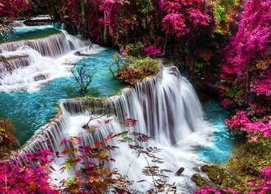 Waterfall Sakura Heaven