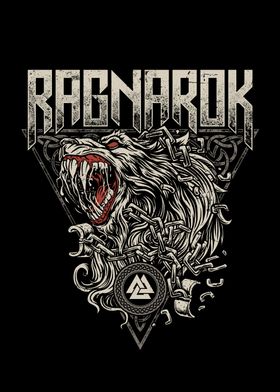 Fenrir Ragnarok Norse Wolf