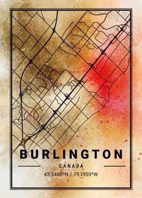 Burlington Ara Watercolor 