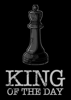 VINTAGE CHESS POSTER Game of Kings Quote Poster Black and -  Australia