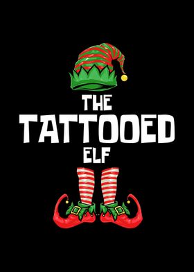Christmas Tattooed Elf