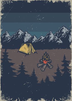 Posters Camping
