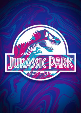 'Jurassic Park Logo 14' Poster by Jurassic World | Displate