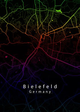 Bielefeld City Map