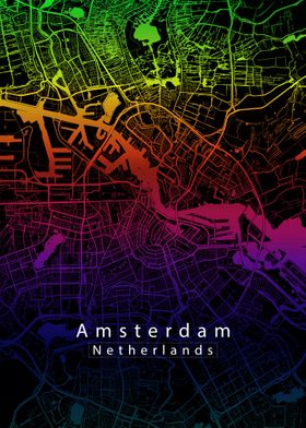 Amsterdam City Map