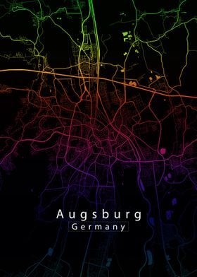 Augsburg City Map