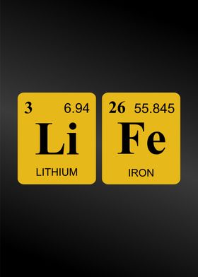 life periodic table