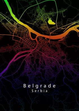 Belgrade City Map