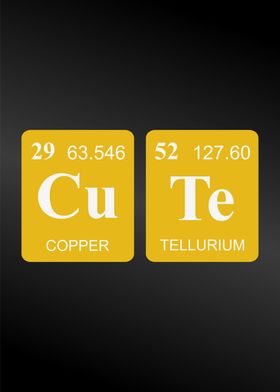 Cute periodic table