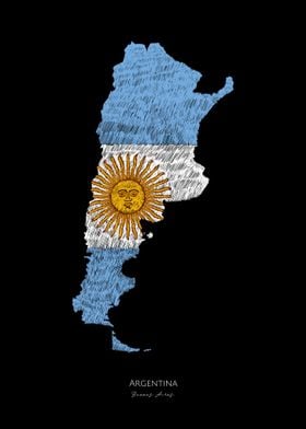 Argentina Buenos Aires Map