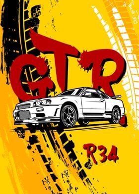 Skyline GTR R34