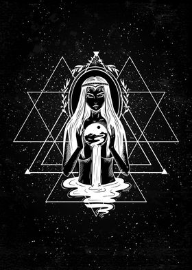 Mystic Queen Occult Art