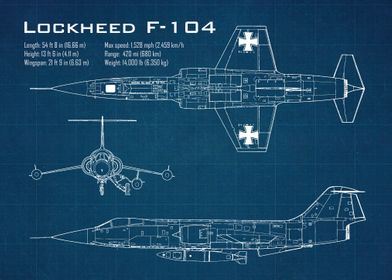 F 104D Aircraft