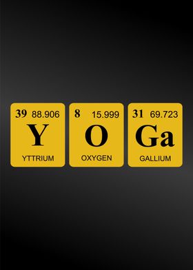 yoga text periodic table