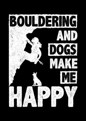 Bouldering And Dogs