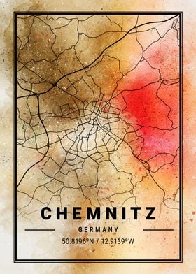 Chemnitz Ara Watercolor Ma