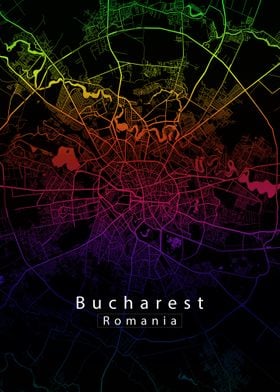 Bucharest City Map