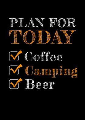 Coffee Camping Beer