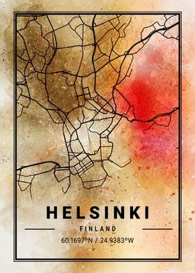 Helsinki Ara Watercolor Ma