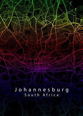 Johannesburg City Map