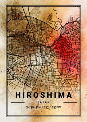 Hiroshima Ara Watercolor M