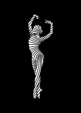 ballerina silhouette