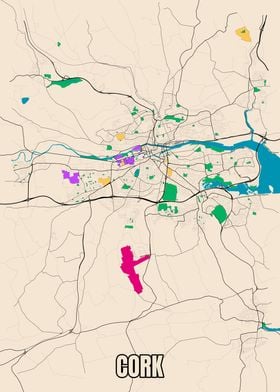 Cork Map