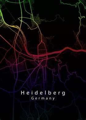 Heidelberg City Map