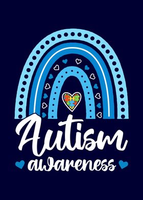 Autism Awareness Rainbow