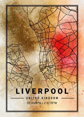 Liverpool Ara Watercolor M