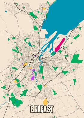 Belfast Map