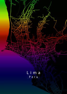 Lima City Map