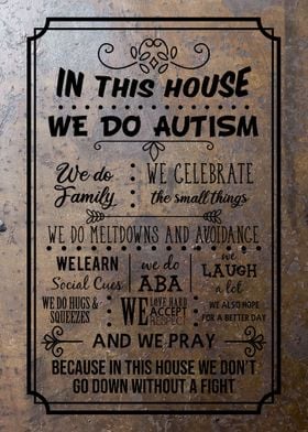 Family Rules Wall Decor