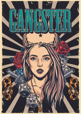 Posters Gangster Girls' Poster by Hanabi Studio | Displate