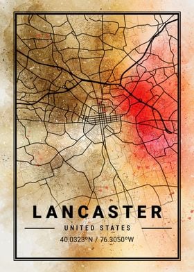 Lancaster Ara Watercolor M