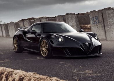 Alfa Romeo 4C Sport car